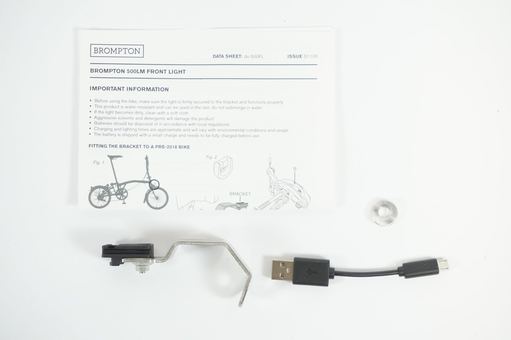 BROMPTON 「ブロンプトン」 CATEYE 500LM FRONT LIGHT フロントライト / 宇都宮店