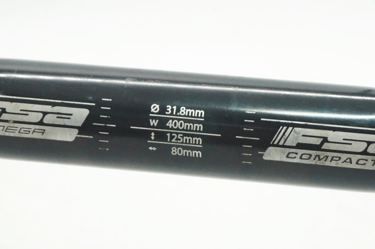 FSA 「エフエスエー」 OMEGA COMPACT Φ31.8 400mm ハンドル / 大阪門真店
