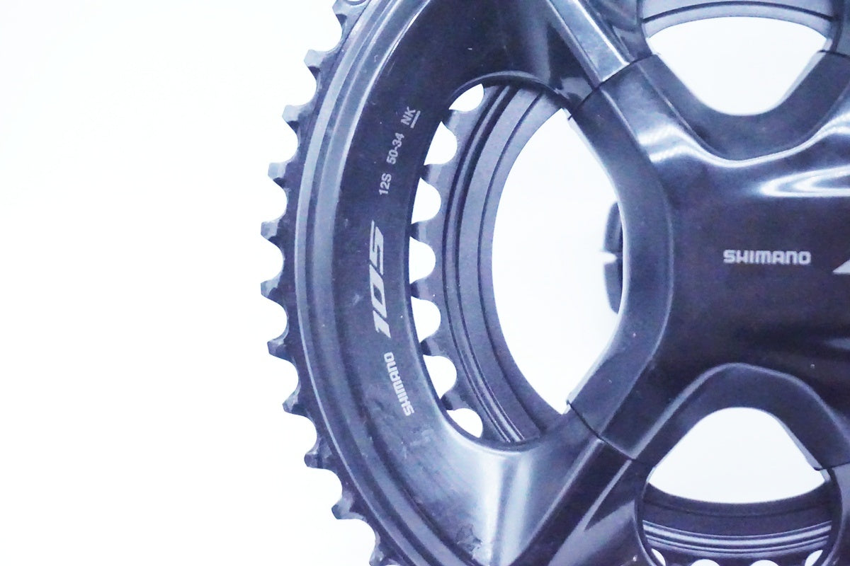 SHIMANO「シマノ」 105 FC-R7100 165mm 50-34T クランク/ 京都西院店