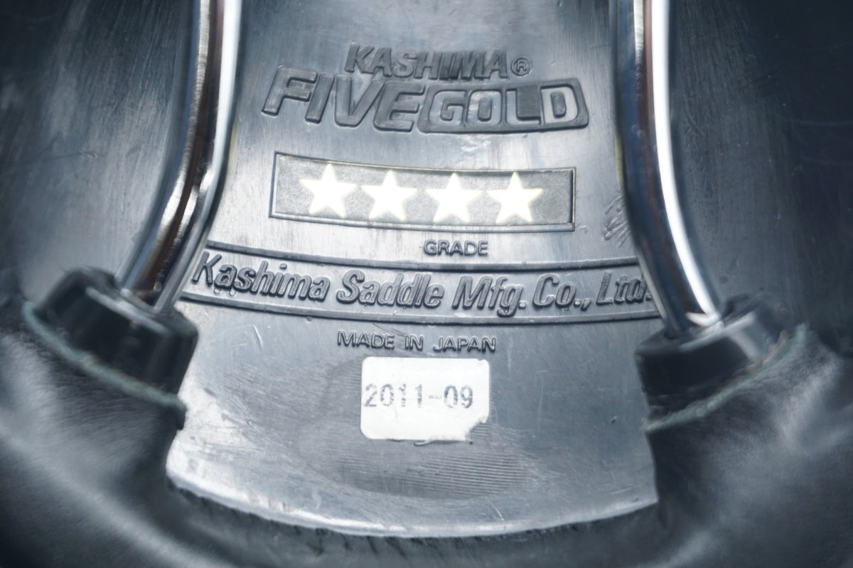 KASHIMAX 「カシマックス」 FIVE GOLD NJS サドル / 京都八幡店