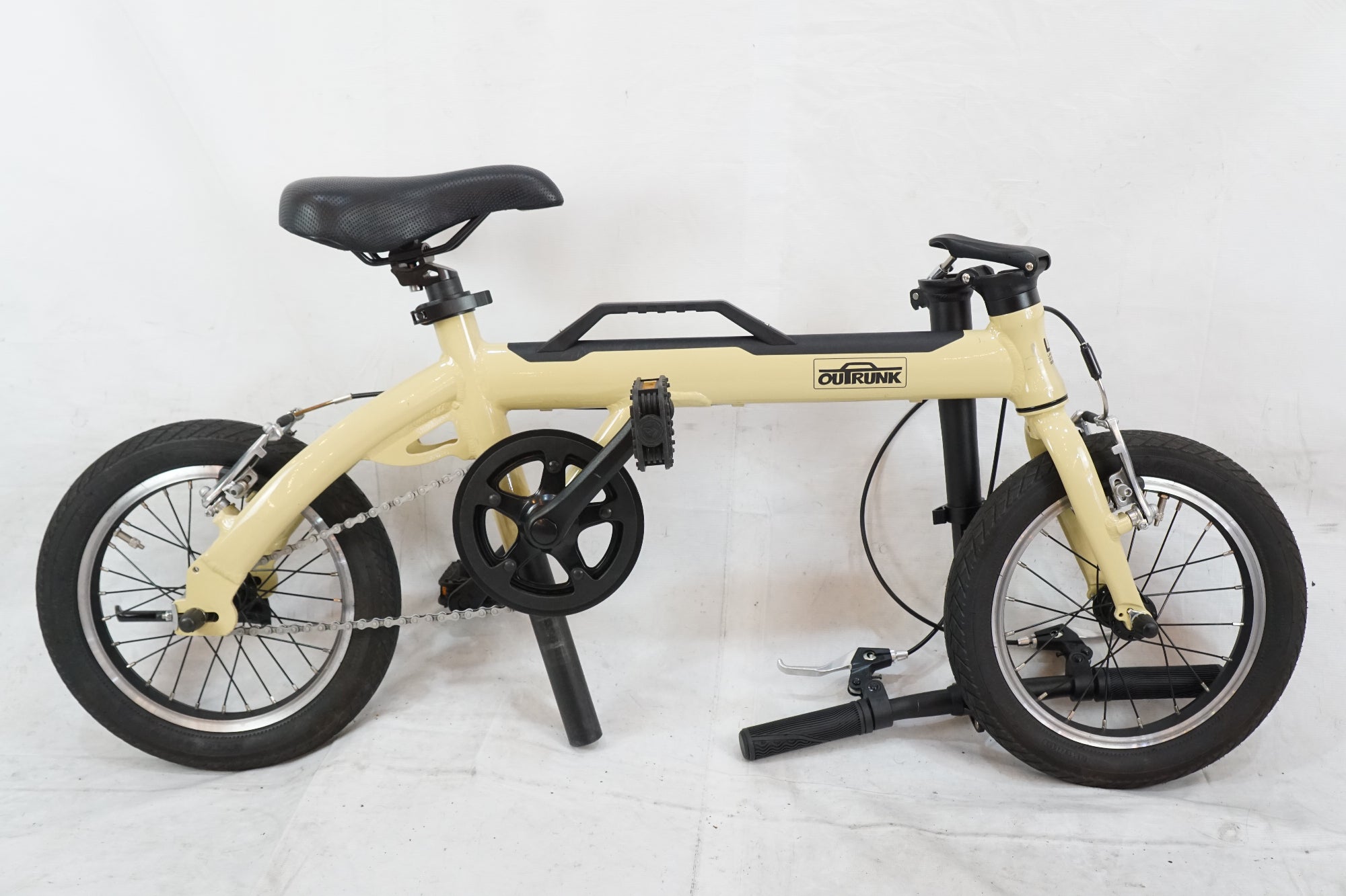 ASAHI 「アサヒ」 LOG OUTRUNK 14インチ 年式不明 折り畳み自転車 / バイチャリ浦和ベース