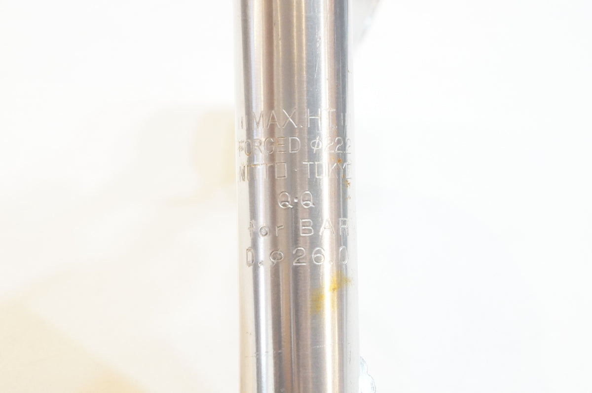 NITTO 「ニットー」 DYNAMIC 9 φ26.0 90mm スレッドステム / 浦和ベース