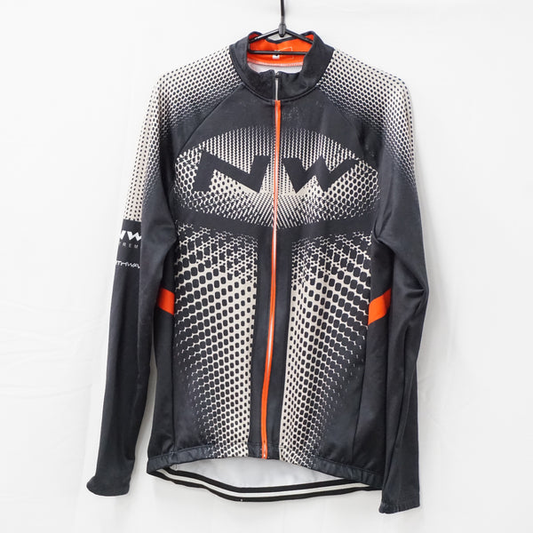 正規品 northwave サイクルジャージ上 NORTH WAVE 「ノースウェーブ」 長袖 Sサイズ ジャージ / 奈良店