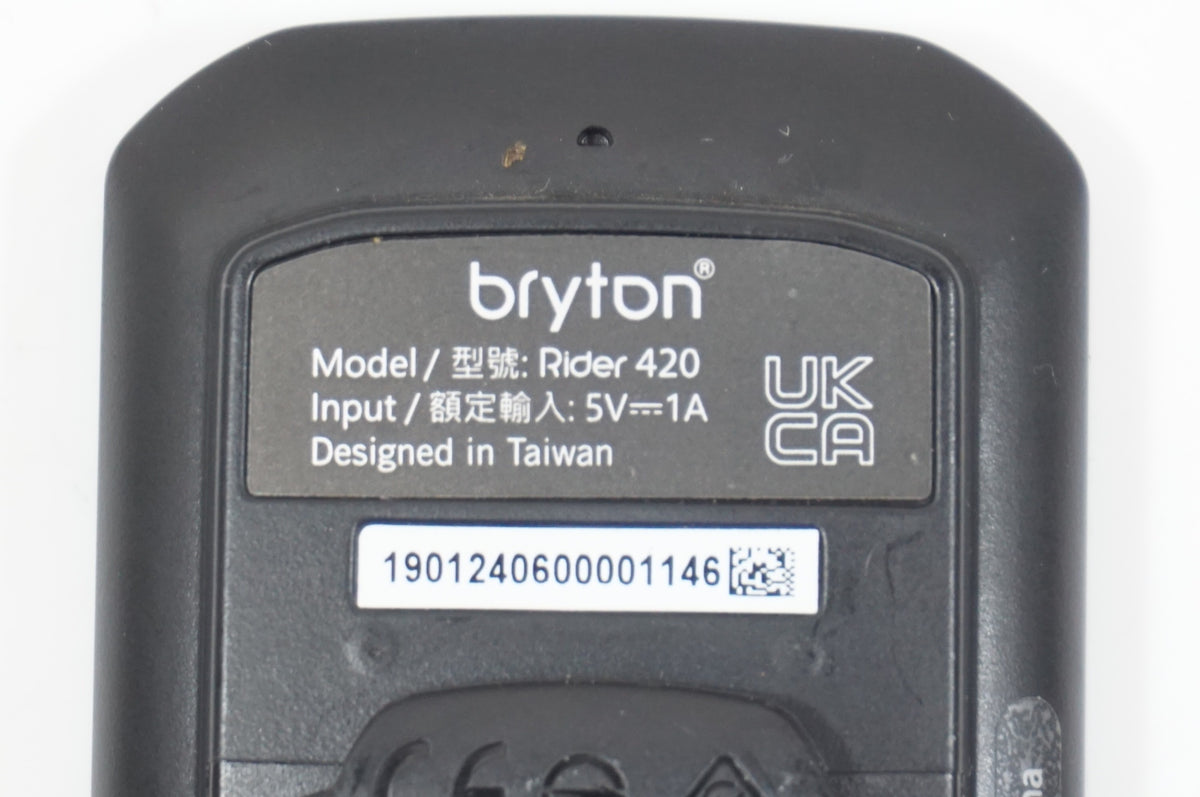 BRITON 「ブライトン」 RIDER 420 サイクルコンピューター / 世田谷店