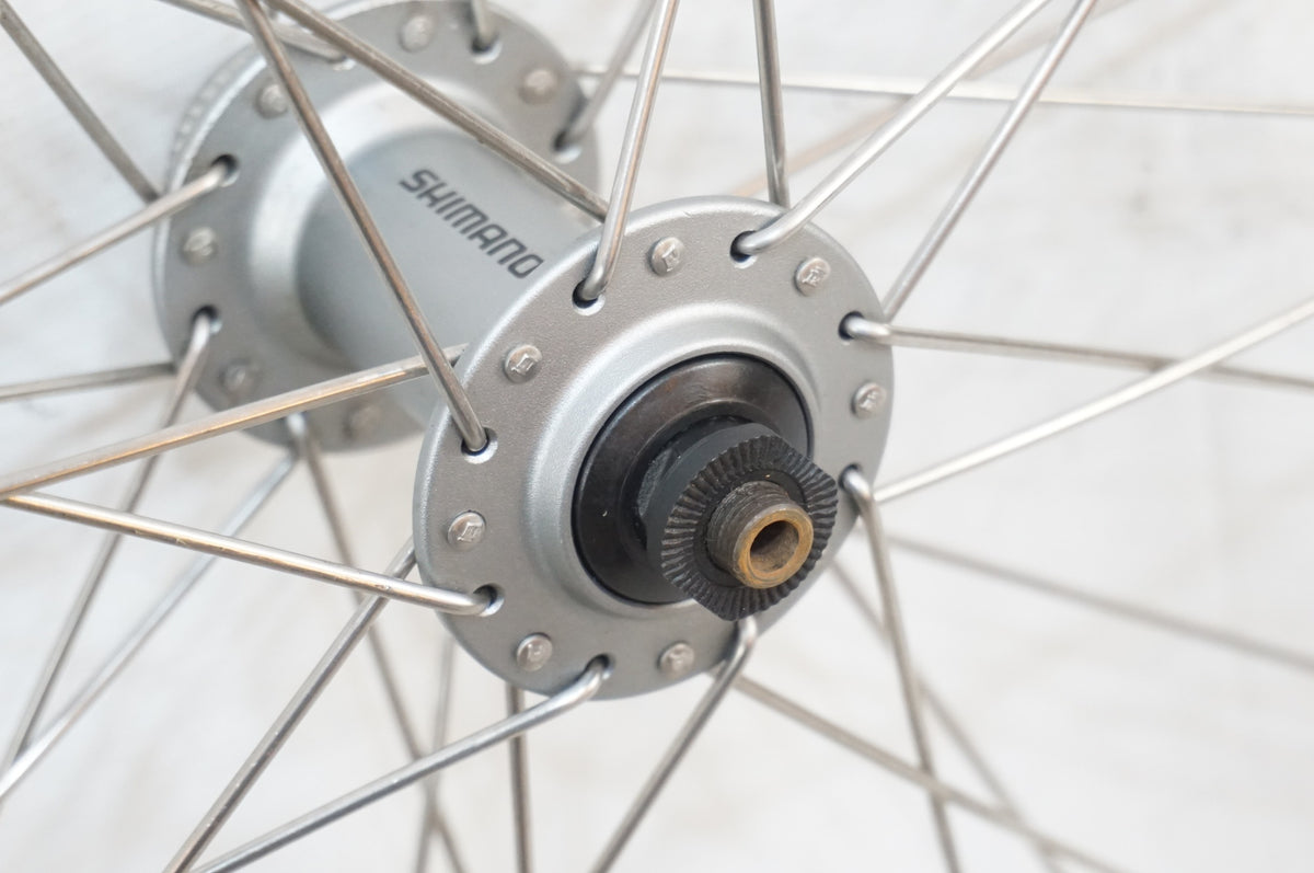 VELOCITY 「ベロシティ」 B43 リム/ SHIMANO M4050ハブ SHIMANO 8-10S ホイールセット / 浦和ベース