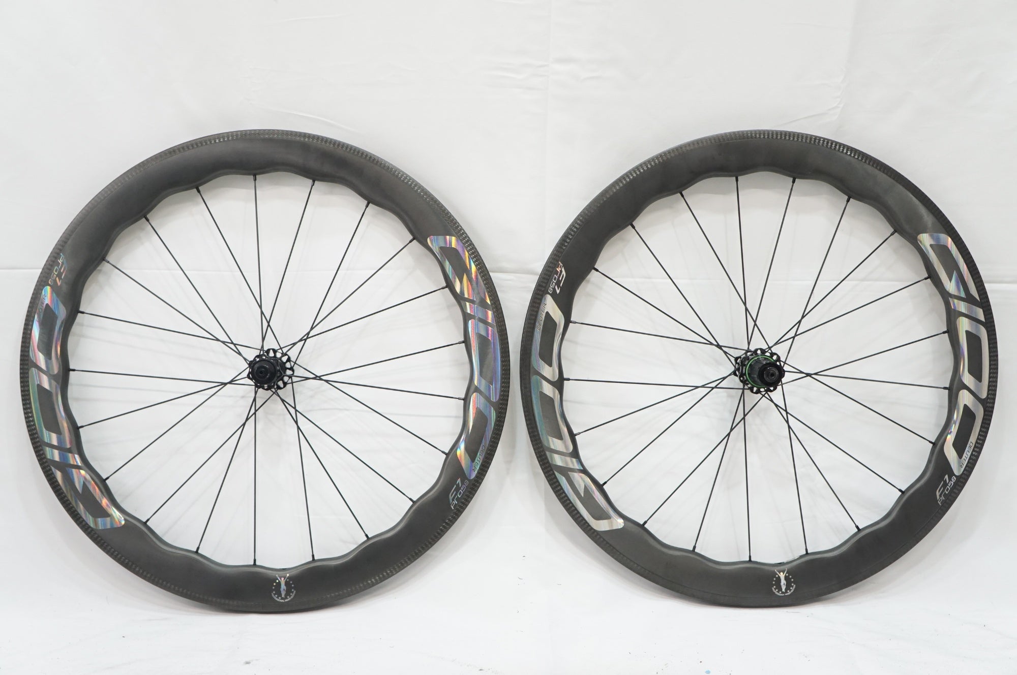 Gioo F1 PRO Disc Shimano カーボンホイール GIOO 「ジオー」 F1 PRO 58 シマノ11速 ホイールセット / 大宮店