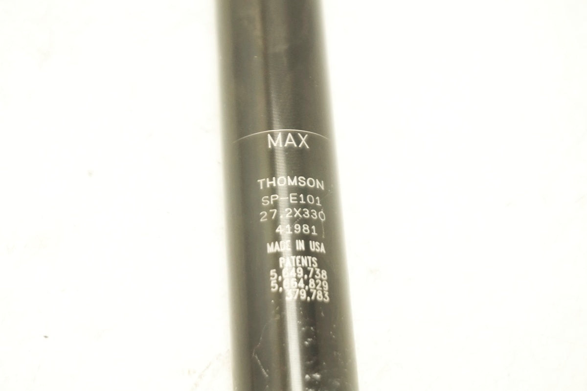 THOMSON 「トムソン」 ELITE Φ27.2 330mm シートポスト / 大阪門真店