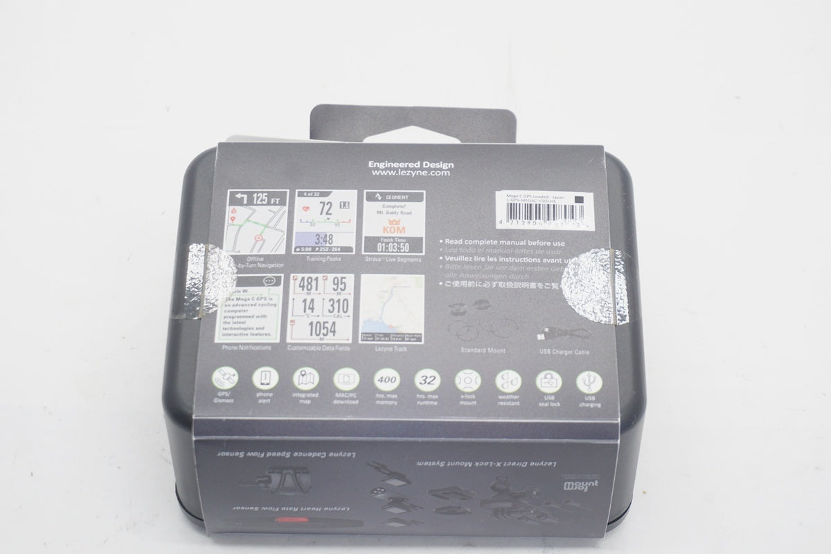 LEZYNE「レザイン」 MEGA C GPS サイクルコンピューター / 京都八幡店