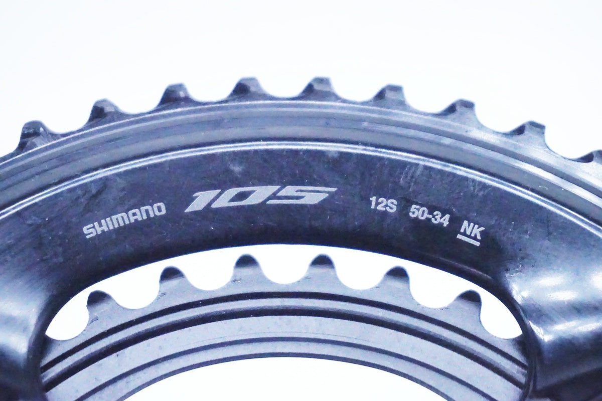 SHIMANO「シマノ」 105 FC-R7100 165mm 50-34T クランク/ 京都西院店