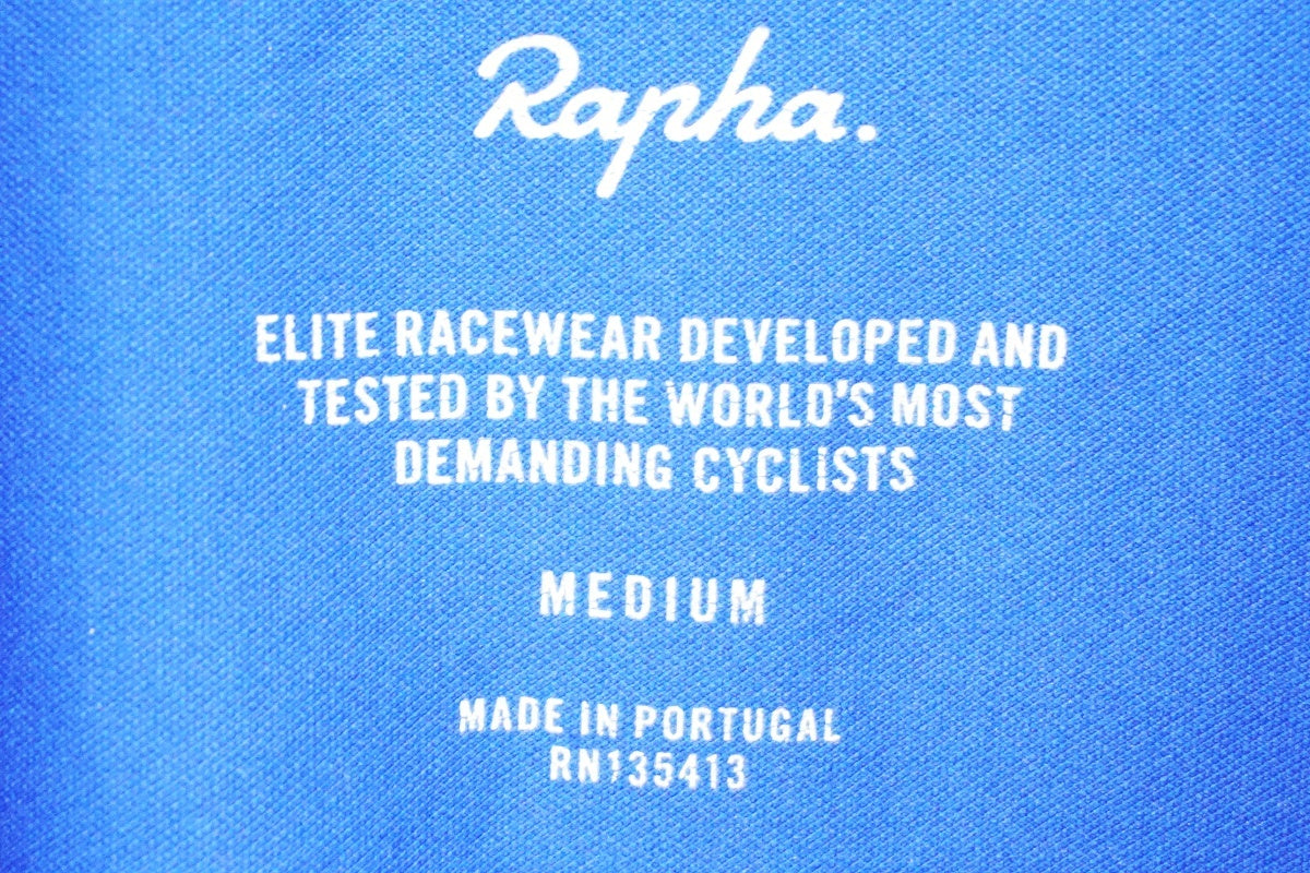 RAPHA 「ラファ」 ブルー 半袖 Mサイズ ジャージ / 大阪美原北