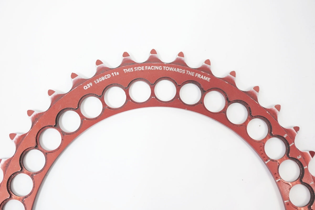 ROTOR 「ローター」 Q-RINGS 130BCD 52-39T チェーンリングセット / バイチャリ世田谷店