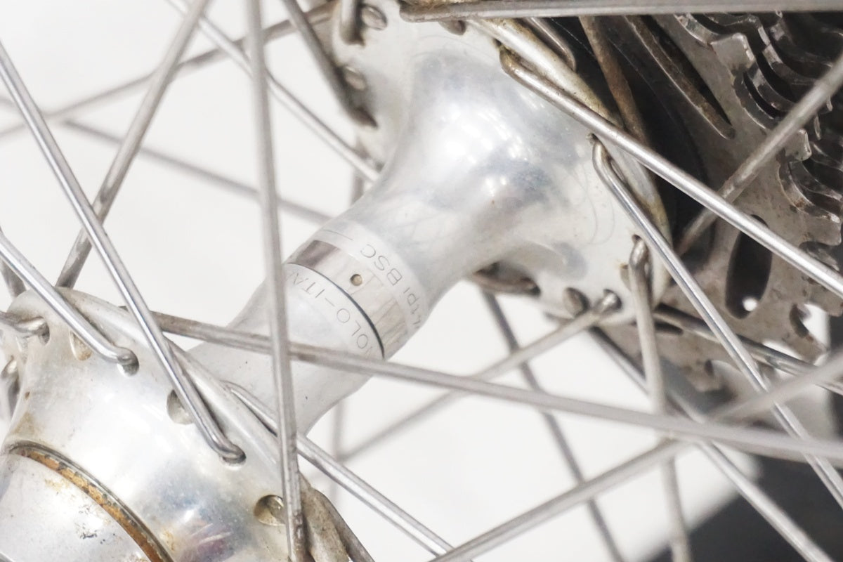 CAMPAGNOLO 「カンパニョーロ」 RECORD CRONO リム+CAMAPAGOLO ハブ ボスフリー6速 ホイールセット / 大阪美原北インター店