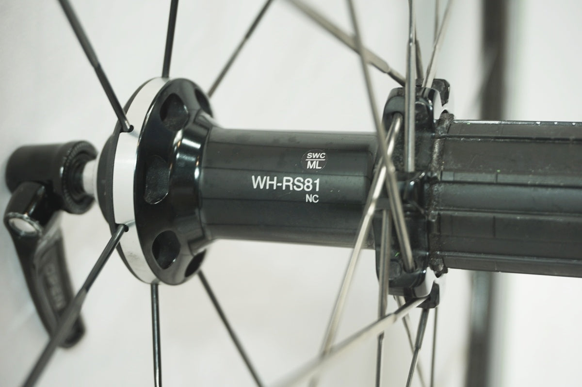 SHIMANO シマノ ホイール前後 WH-RS81 タイヤ チューブセット シマノ WH-RS81-C50-CL クリンチャーロードホイール前後セット