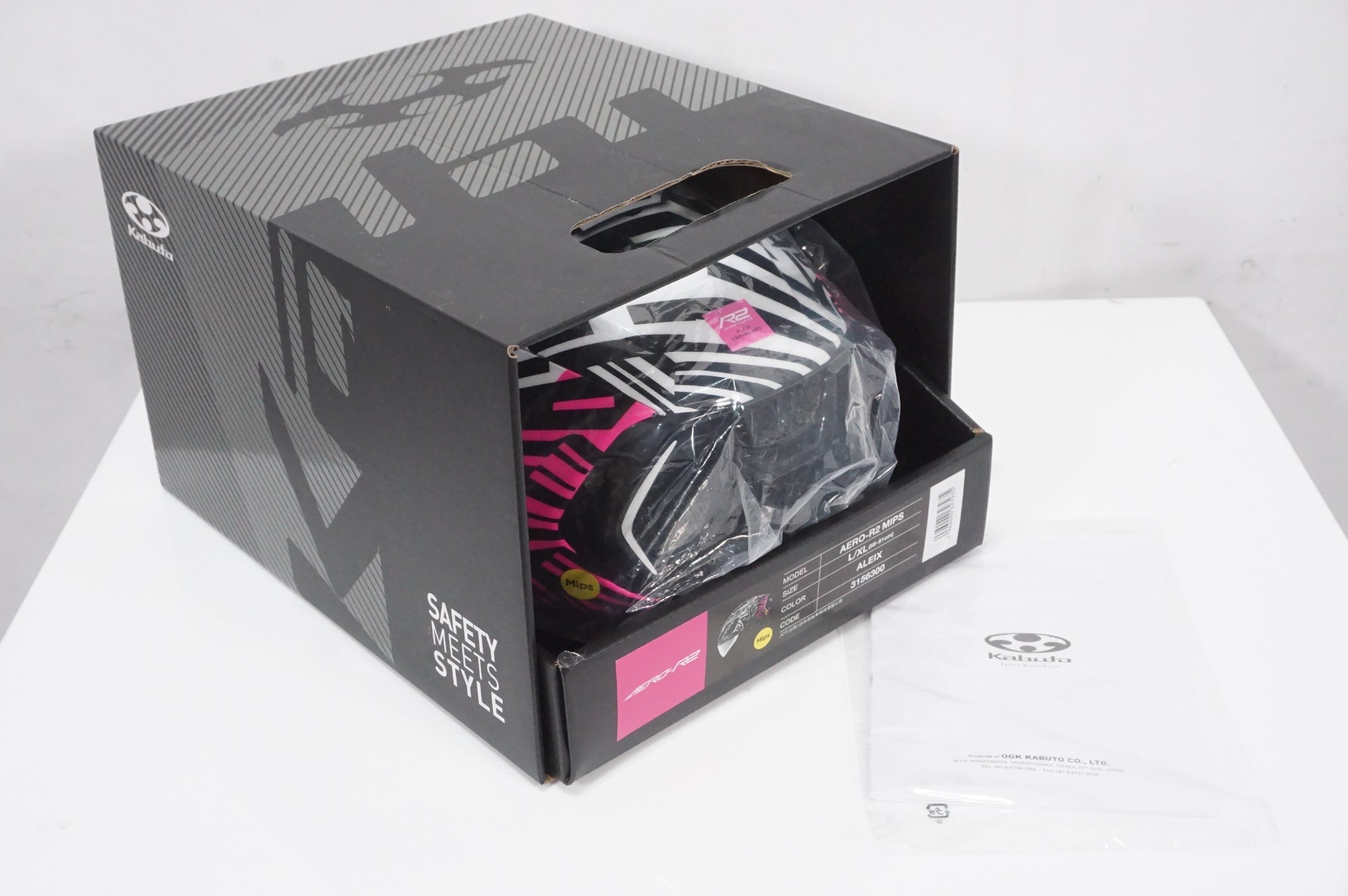 OGK KABUTO 「オージーケーカブト」 AERO R2 MIPS L/XL(59-61cm)サイズ ヘルメット / AKIBA店