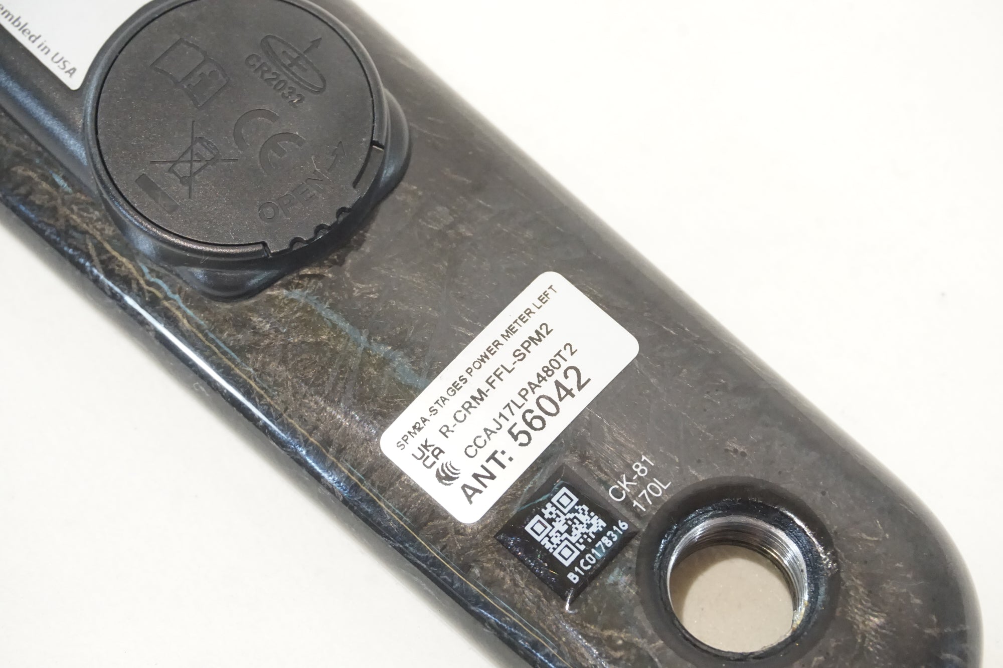 STAGES CYCLING 「ステージ」 STAGES POWER パワーメーター付き 170mm 左クランクアーム / 横浜戸塚店