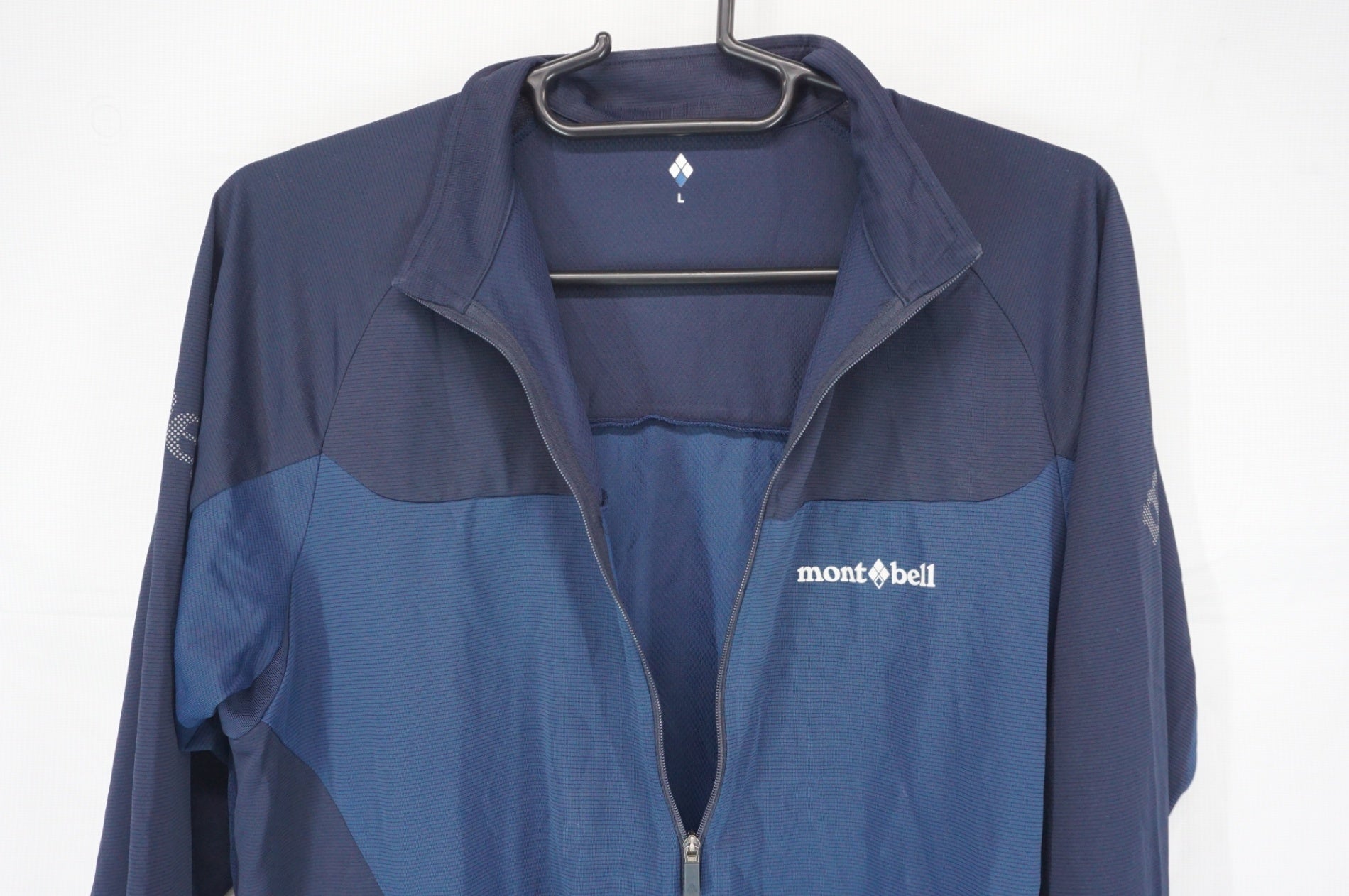 MONT-BELL 「モンベル」 サイクール ロングスリーブジップシャツ Men's Lサイズ ジャージ / 阪急塚口店