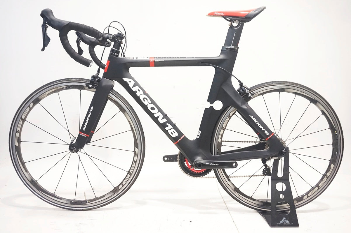 ARGON 18 E-112 105 11 トライアスロン・TTバイク ブラック ARGON 18 E-112 105 11 トライアスロン・TTバイク ブラック - メルカリ