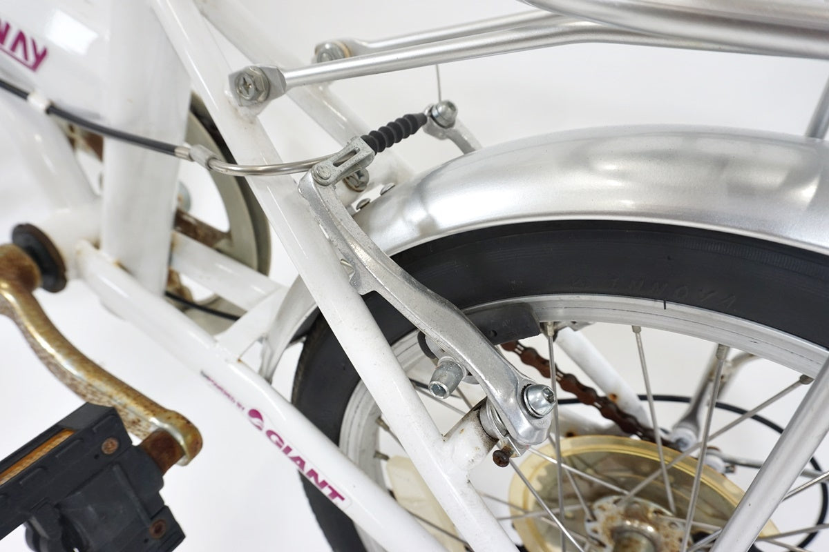 ジャンク MOMENTUM 「モーメンタム」 CONWAY 年式不明 16インチ 折り畳み自転車 / 東京商品化センター