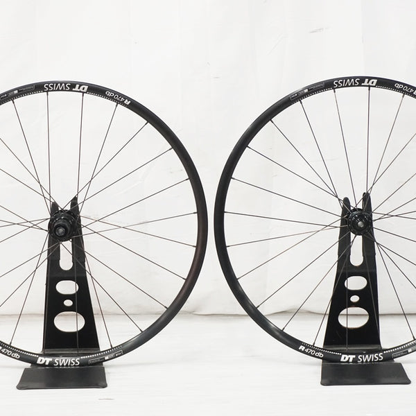 【新車外し】DT Swiss R470ディスクホイール シマノHUB11/12s DT SWISS 「ディーティースイス」 R470 DB シマノ 11速 ホイールセット