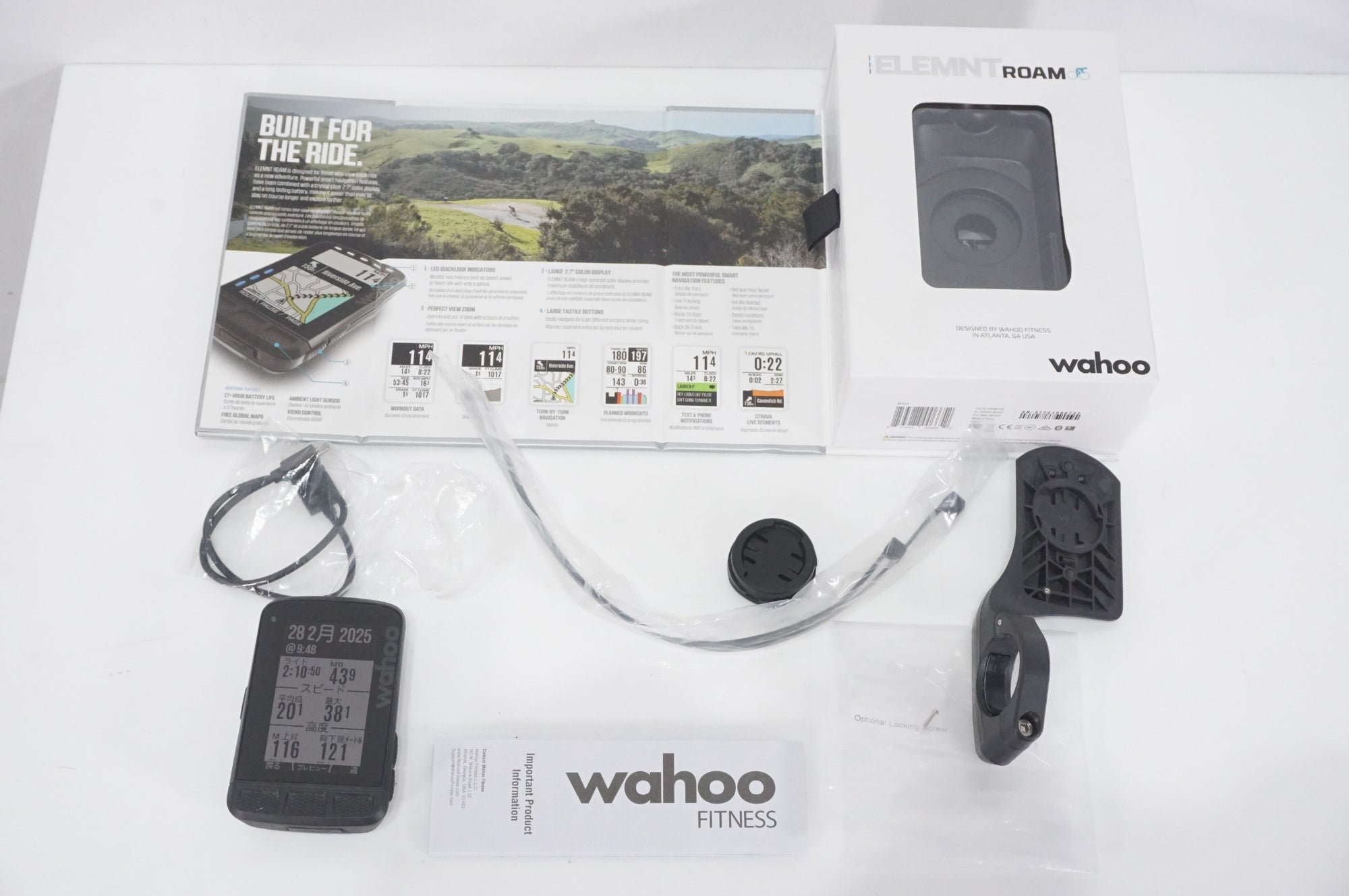 WAHOO 「ワフー」 ELEMNT ROAM GPS サイクルコンピューター / AKIBA店