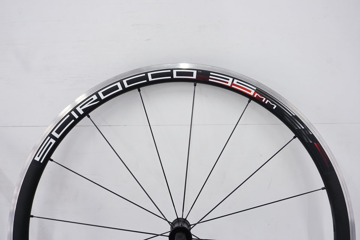 CAMPAGNOLO 「カンパニョーロ」 SCIROCCO 35 C15 シマノ11速 ホイール
