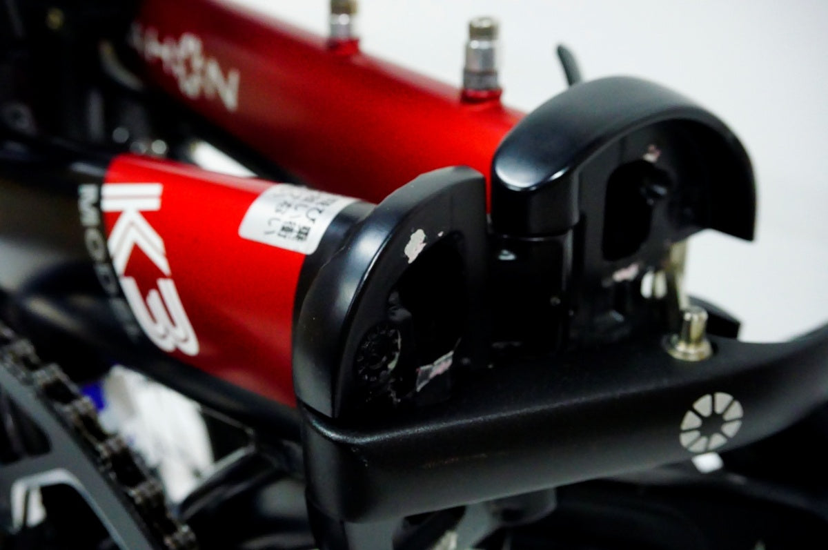 DAHON ダホン　K3 レッド　14インチ　折り畳み自転車　美品中古　傷あり DAHON 「ダホン」 K3 2023年頃モデル 14インチ 折り畳み自転車