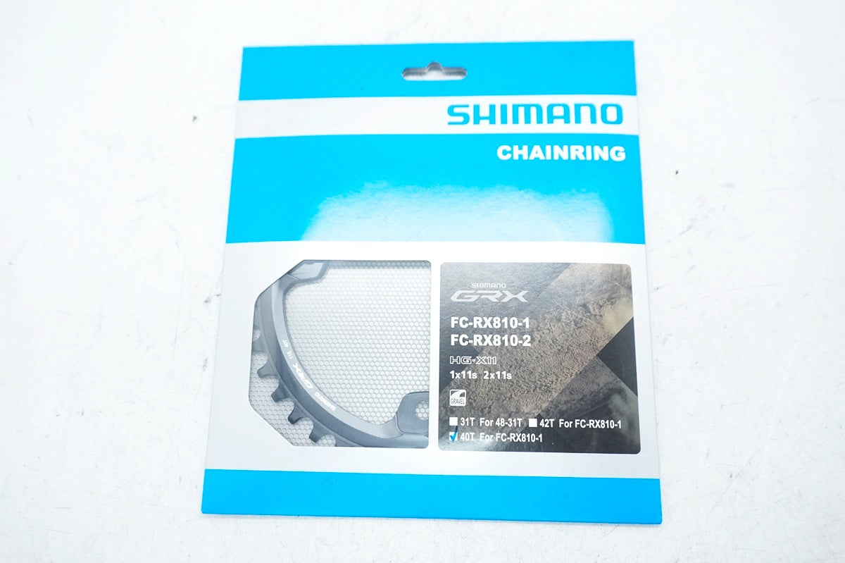 SHIMANO 「シマノ」 RX FC-RX810-1 11S 40T チェーンリング / 大阪門真店