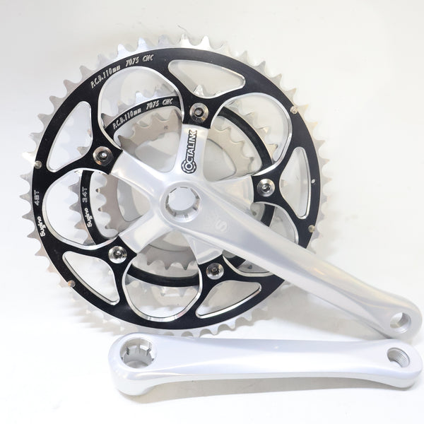最終価格KHS マンハッタンフレーム＋suginoクランク SUGINO 「スギノ」 COSPEA 48-34-26T 165mm クランク / 高知店