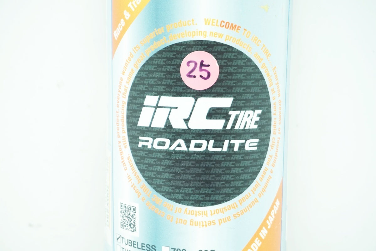 IRC 「アイアールシー」 OAD LITE TUBELESS 700x25C タイヤ / 大阪美原北インター店