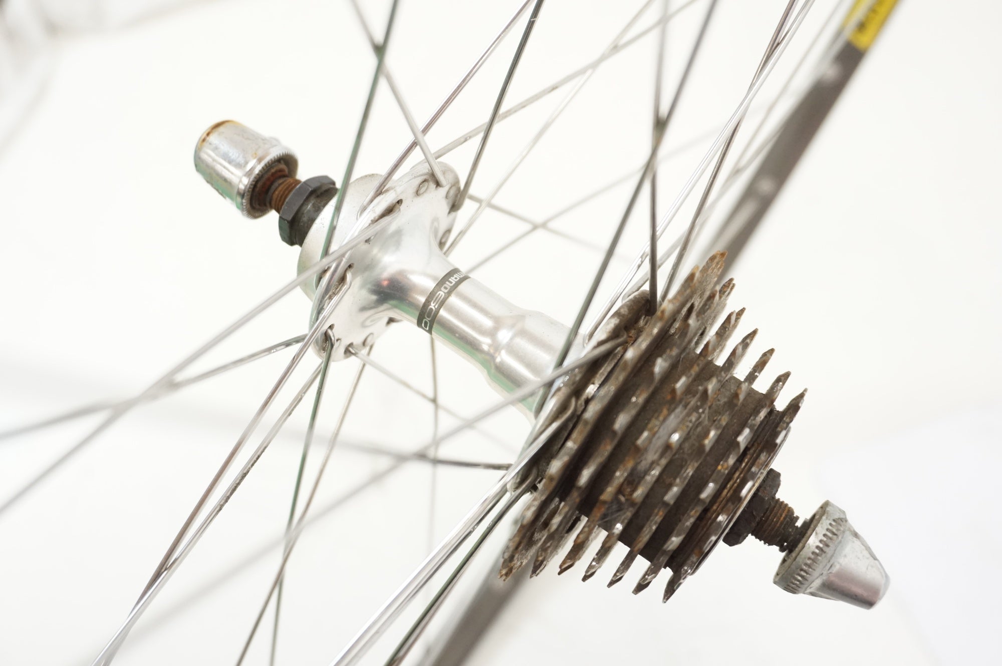 ジャンク MAVIC 「マビック」 GP4 リム SHIMANO 600 HB-6400 ハブ