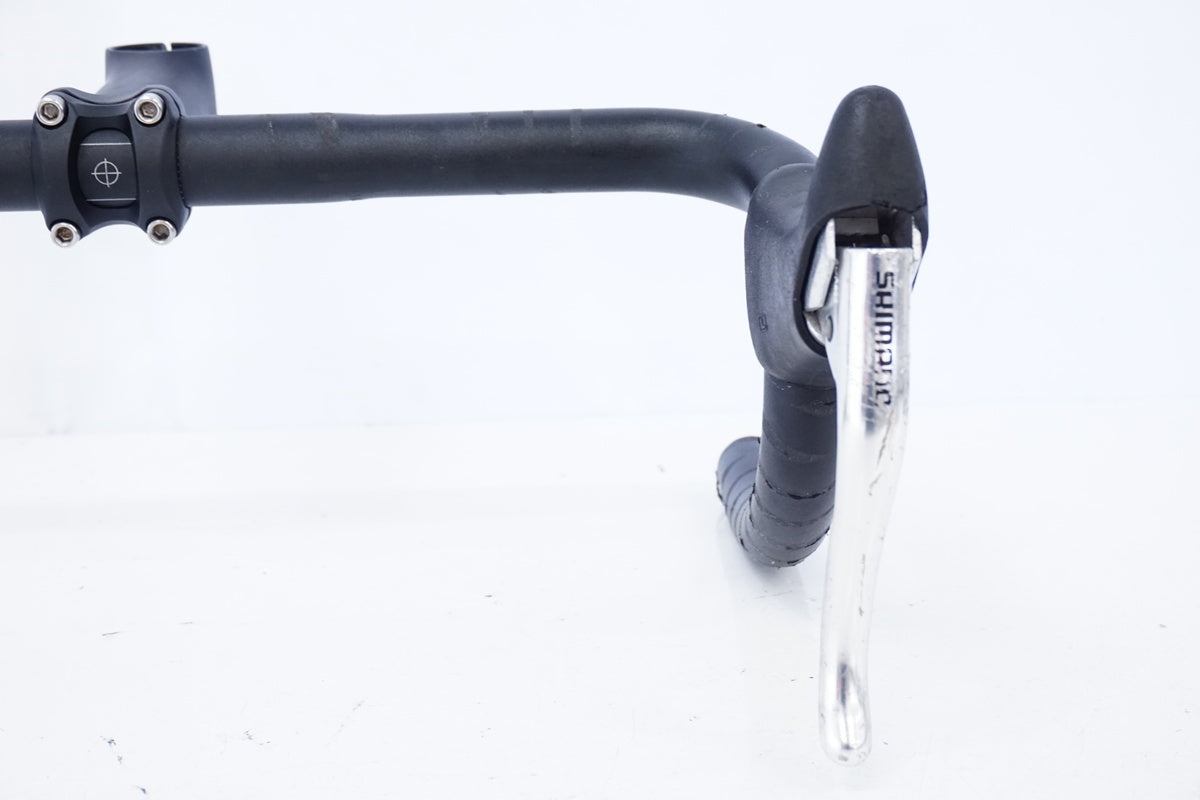 SHIMANO 「シマノ」 ブレーキ ハンドル ステム ハンドルφ26.0/約380mm ステムφ26.0/約80mm セット / 浜松店