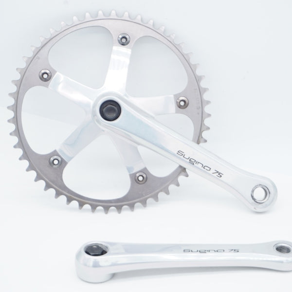 Sugino75 クランク 165mm ※njs刻印無し SUGINO 「スギノ」 75 NJS 48T 165mm クランク / 京都八幡店