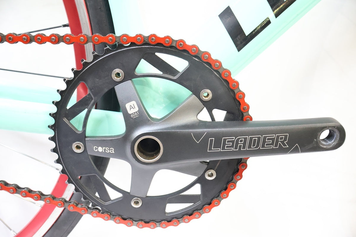 リーダーバイク　cootie LEADER シティサイクル 炎のグラフィック leader cootie productionsファイヤーパターンが映える