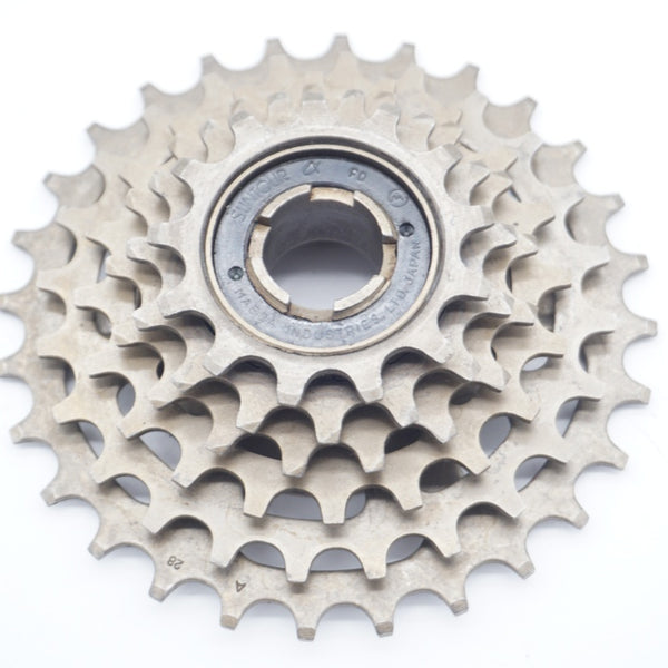 サンツアー スプリント SUNTOUR SPRINT コンポ 700cホイール SUNTOUR 「サンツアー」 6s 13-28T ボスフリー スプロケット / 滋賀