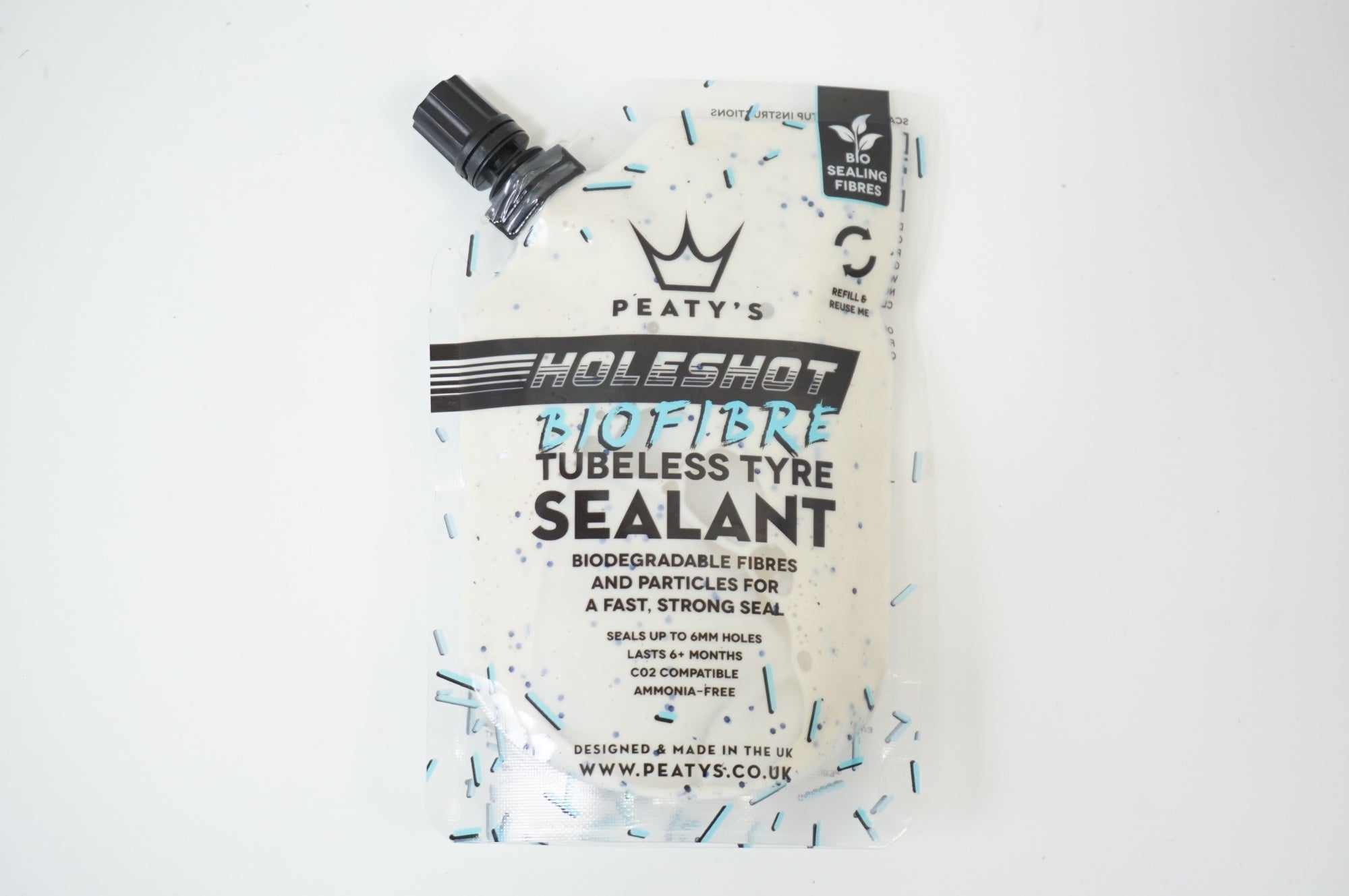 PEATY'S 「ピーティーズ」 HOLESHOT BIOFIBRE TUBELESS SEALANT 120ml シーラント / 世田谷店
