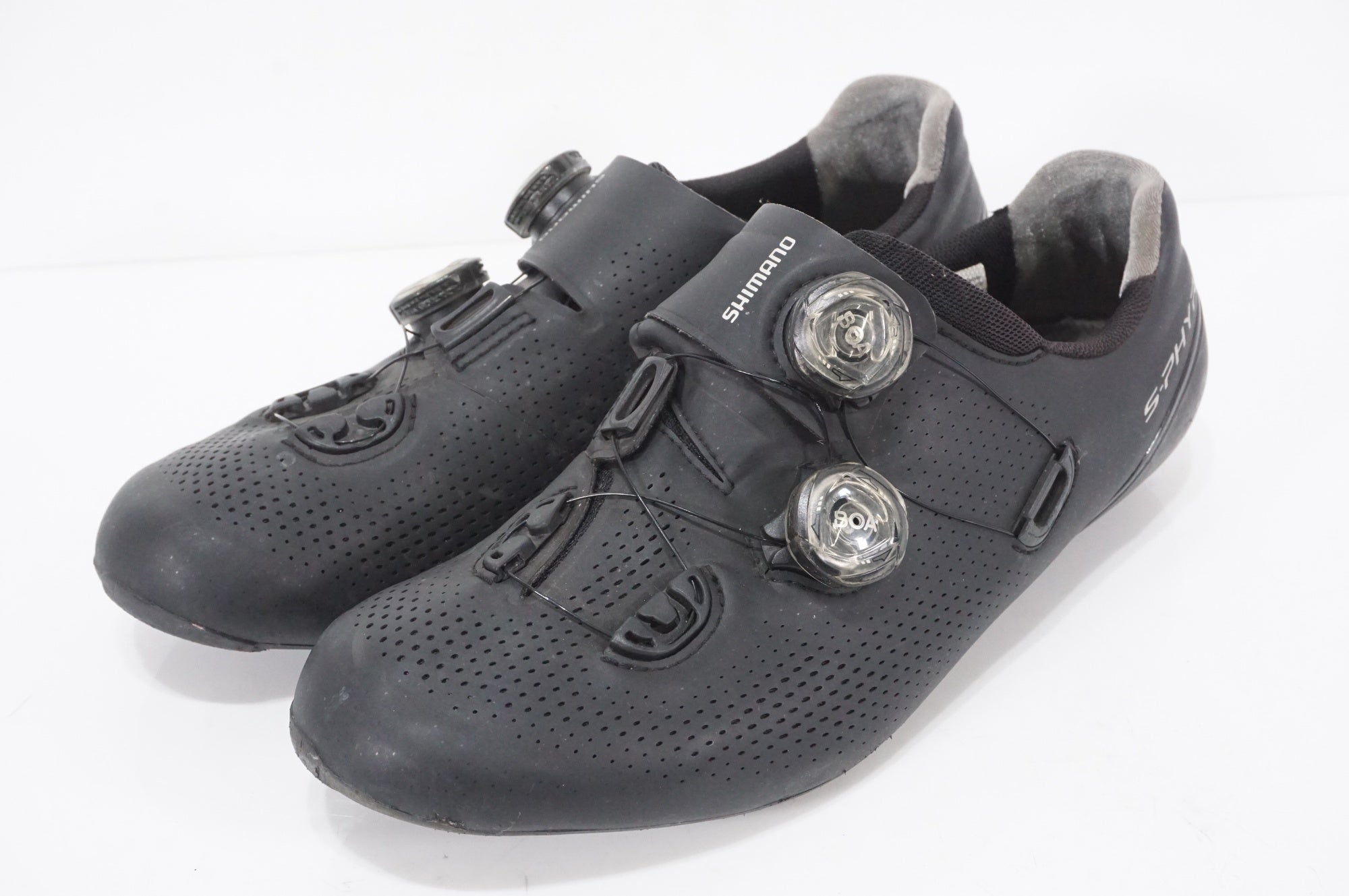 Shimano SH-RC900自転車シューズ 黒 新品 SH-RC900 限定カラー ブラック RC9 SPD-SL シマノ