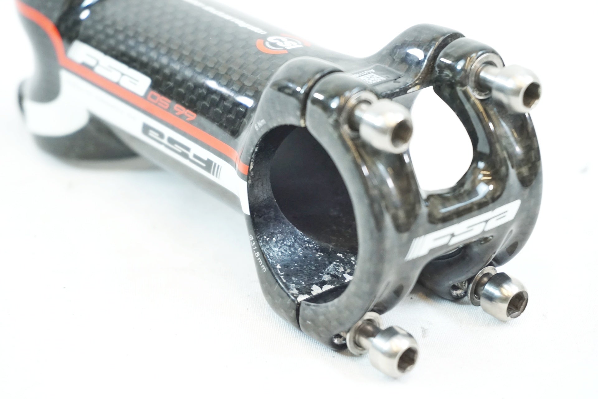 FSA 「エフエスエー」 OS99 3D FORGED AL7050 カーボン Φ31.8mm 90mm ステム / 有明ガーデン店