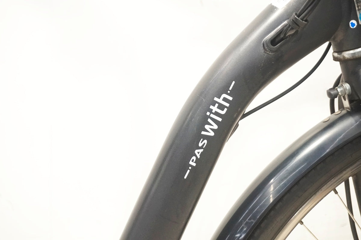【綺麗な状態】【大阪市内発送無料】ヤマハ電動アシスト自転車です^_^ PAS With SP ヤマハ(YAMAHA) 電動自転車・電動アシスト自転車 24