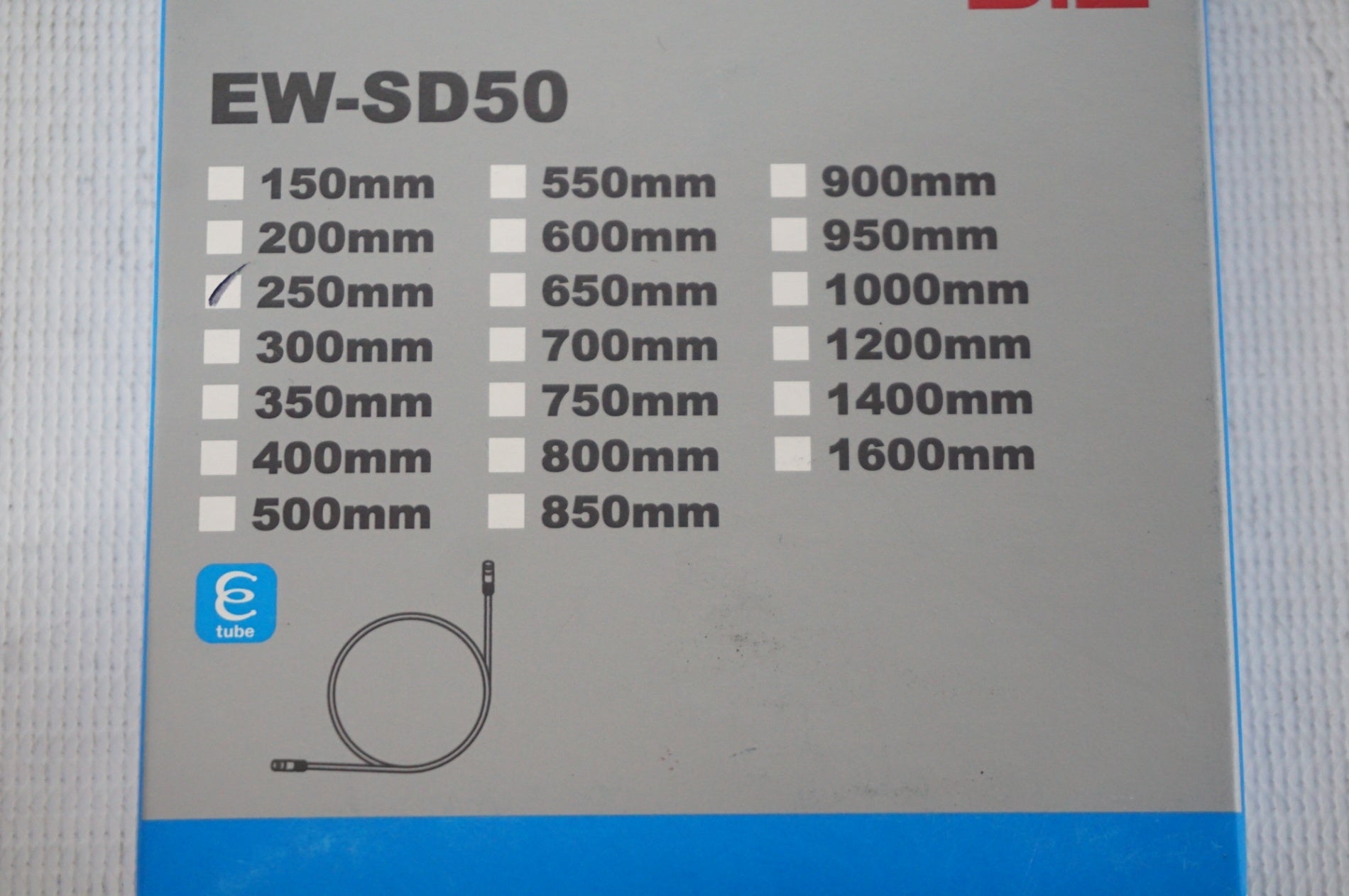 SHIMANO 「シマノ」 EW-SD50 250mm エレクトリックケーブル / 阪急塚口店