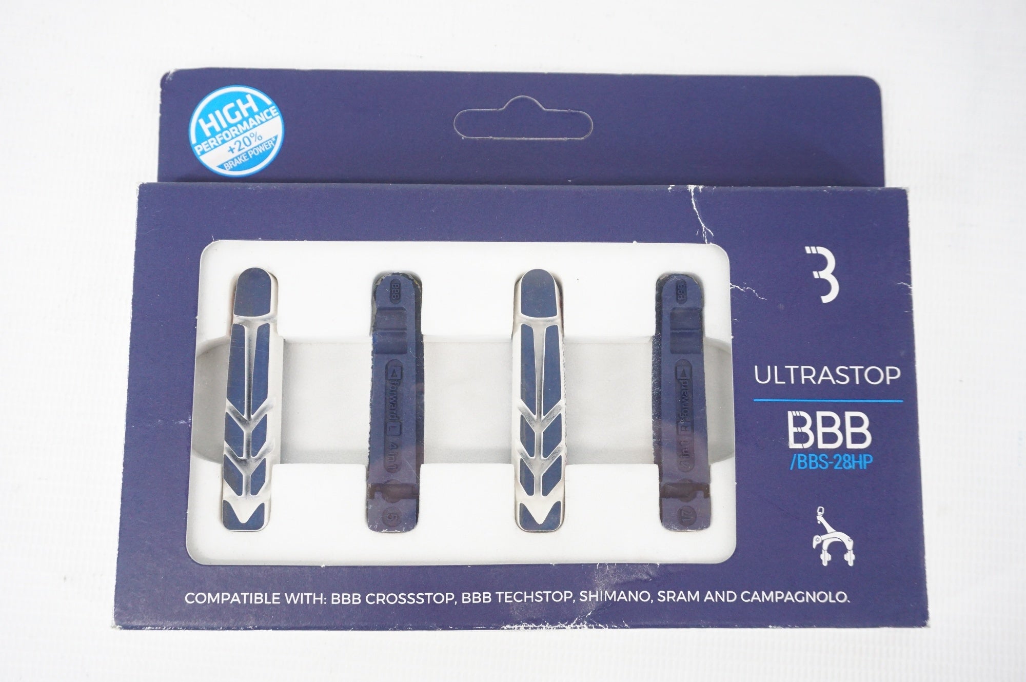 BBB 「ビービービー」 ULTRASTOP BBS-28HP ブレーキシューセット / 阪急塚口店