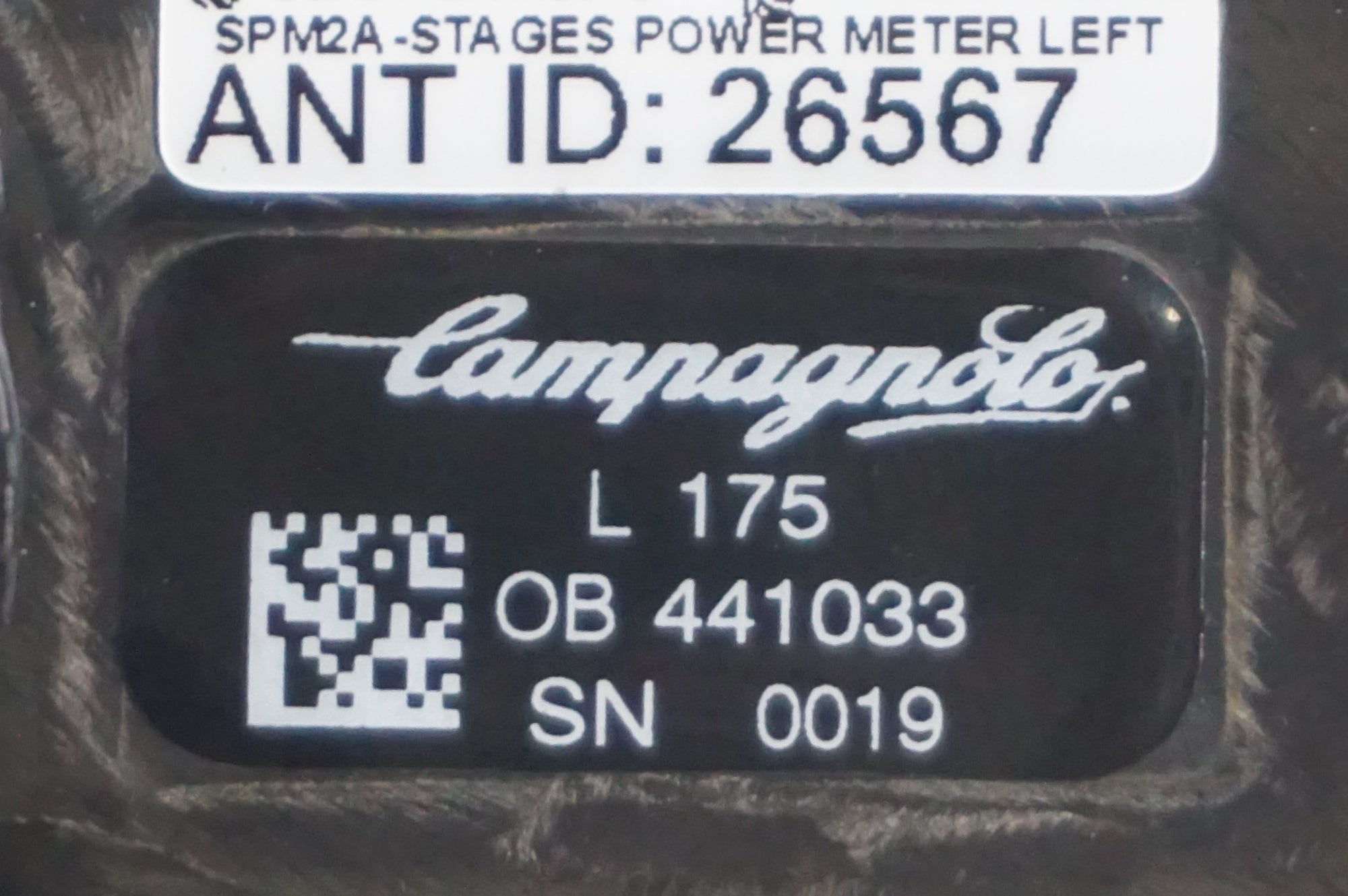 CAMPAGNOLO 「カンパニョーロ」 RECORD STAGES 175mm 左クランクアーム