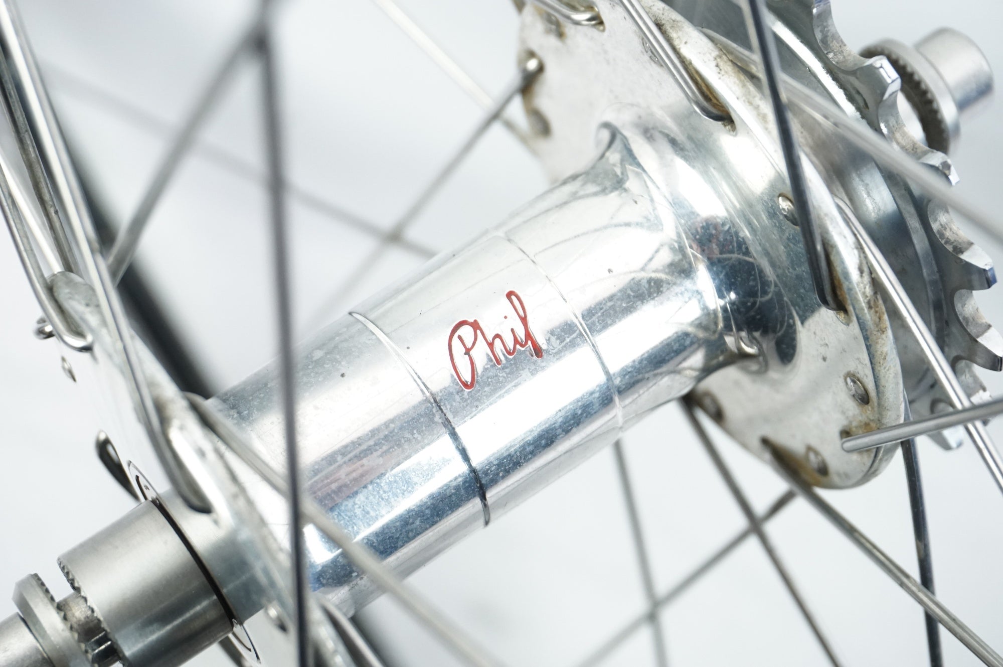 PHIL WOOD 「フィルウッド」 HIGH FLANGE TRACK HUB x H PLUS SON