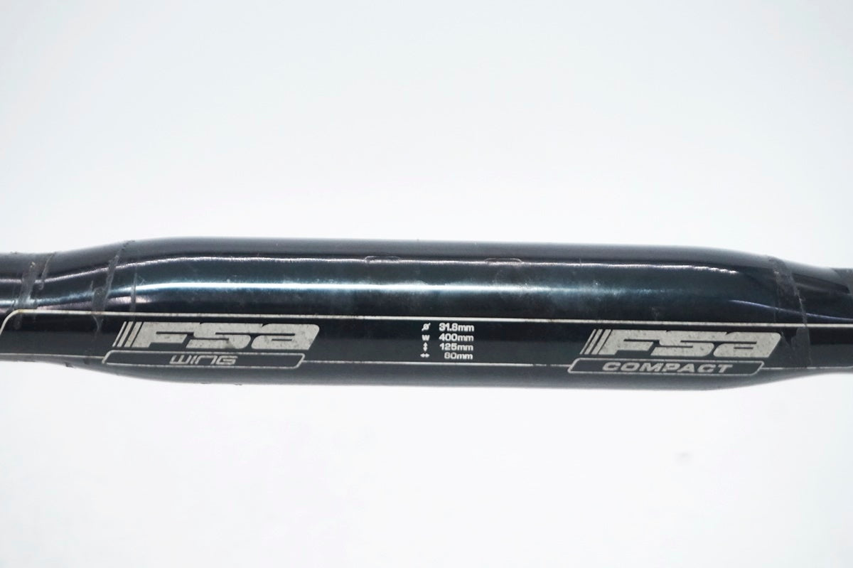 FSA 「エフエスエー」 WING COMPACT Φ31.8 400mm ハンドル / 大阪門真店