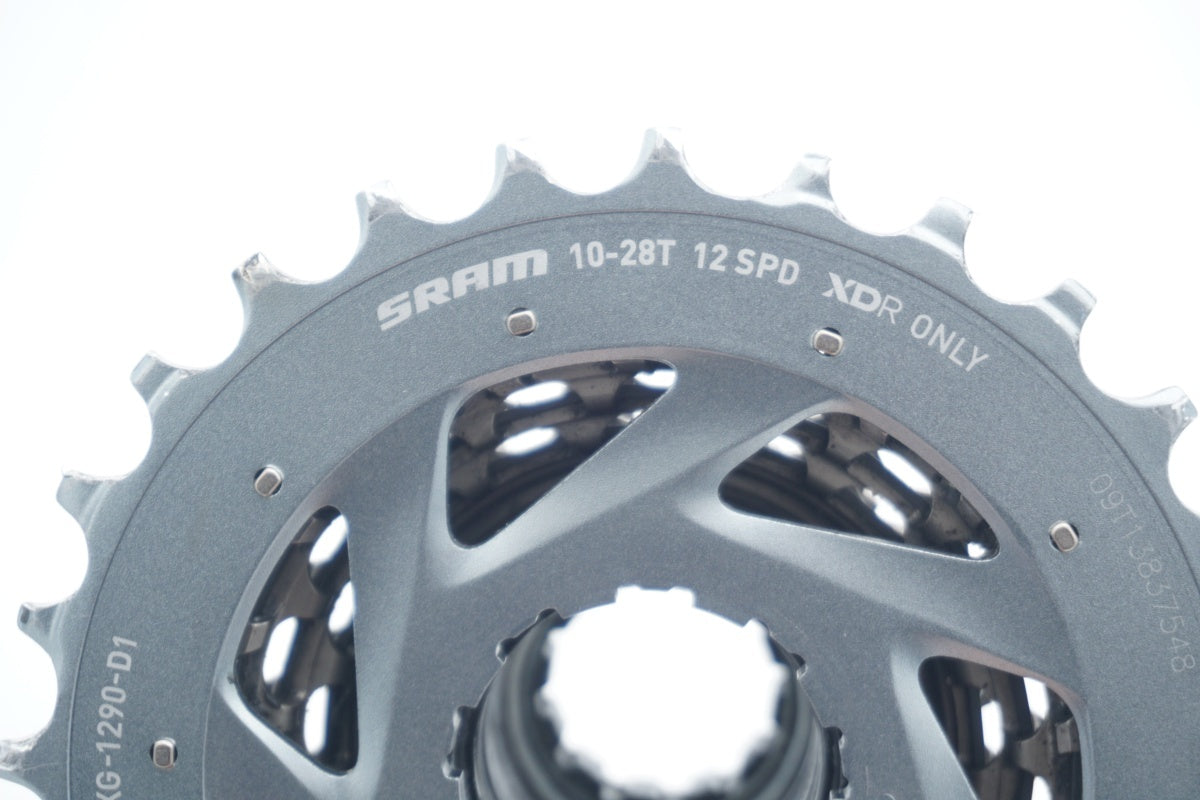 SRAM RED 12速用 カセットスプロケット 10-28T SRAM（スラム）XG-1290 カセットスプロケット 12S 10-28T 10-33T