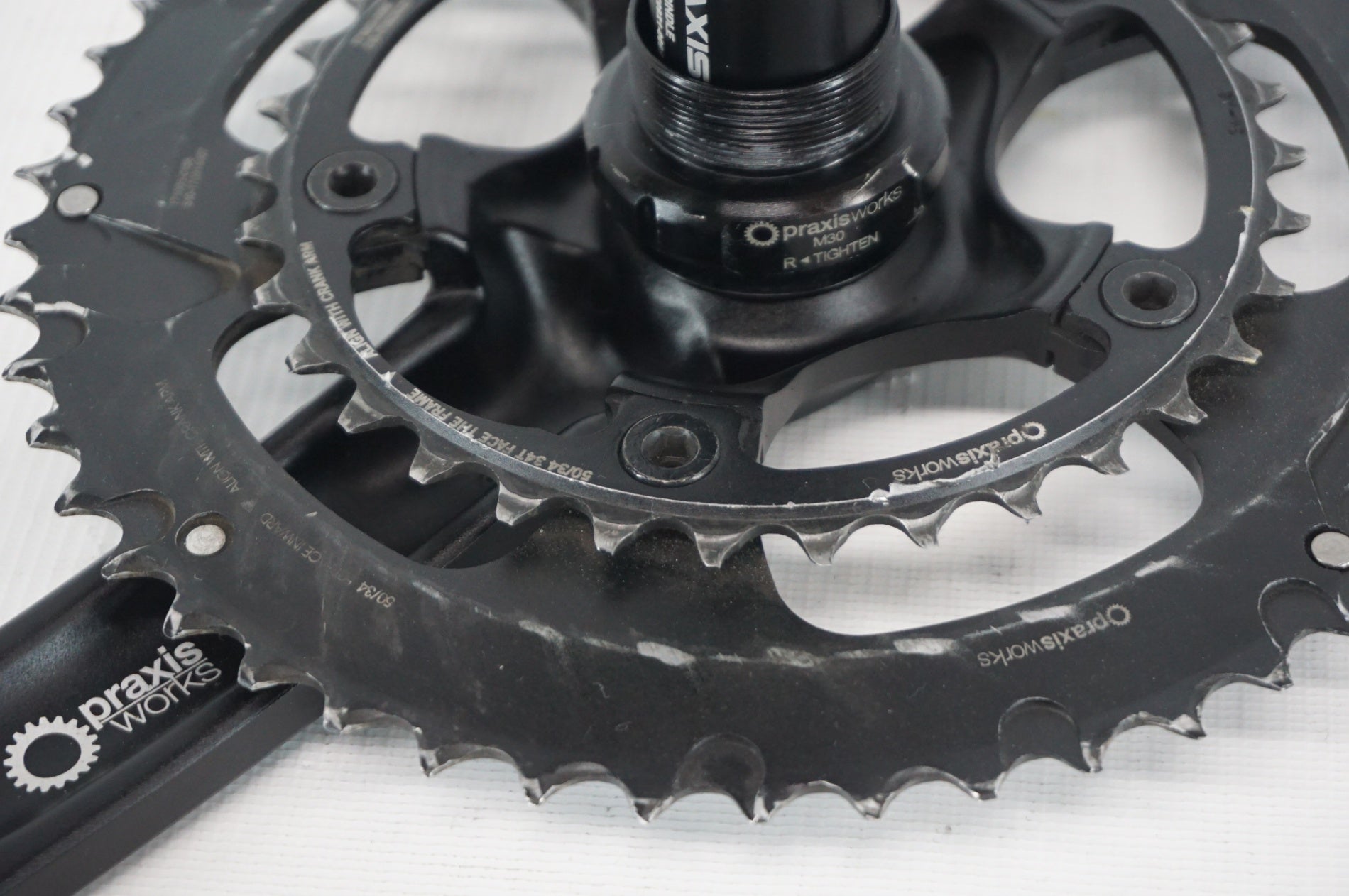 プラクシスワークス PRAXIS ALBA クランク170mm PRAXIS WORKS 「プラクシスワークス」 ALBA 50-34T 170mm クランク