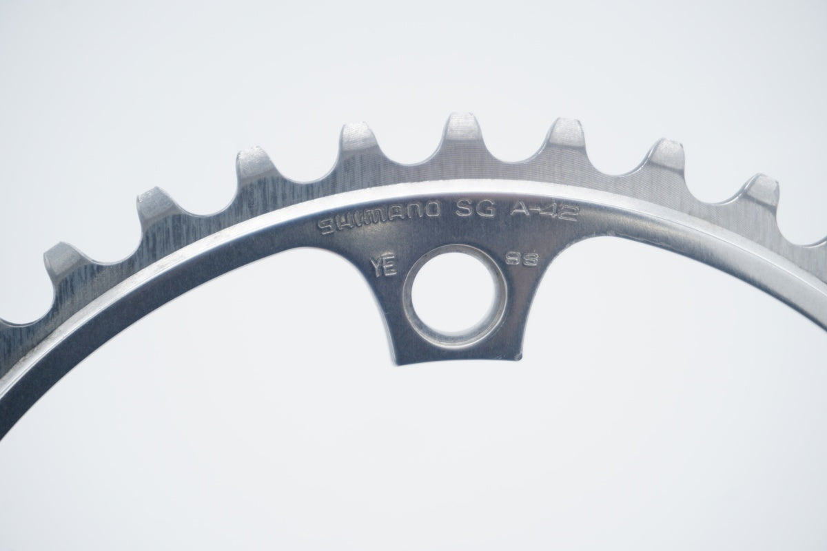 SHIMANO - シマノ 9000 55 42 チェーンリング デュラエース ギア板 shimano DURA ACE FC-9000 チェーンリングの交換方法 - YouTube