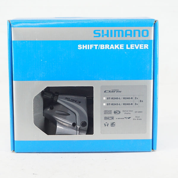 SHIMANO 「シマノ」 CLARIS ST-R240 シフト・ブレーキレバーセット