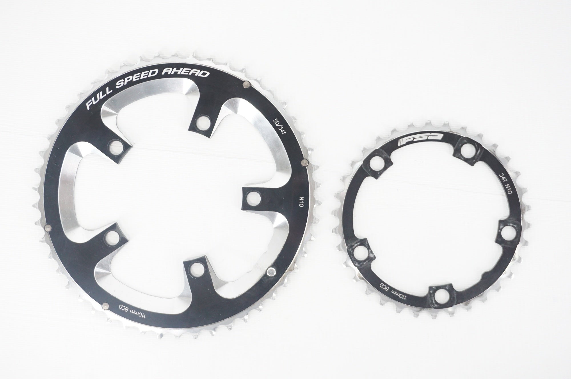 FSA 「エフエスエー」 10s 52-34T チェーンリング / 阪急塚口店