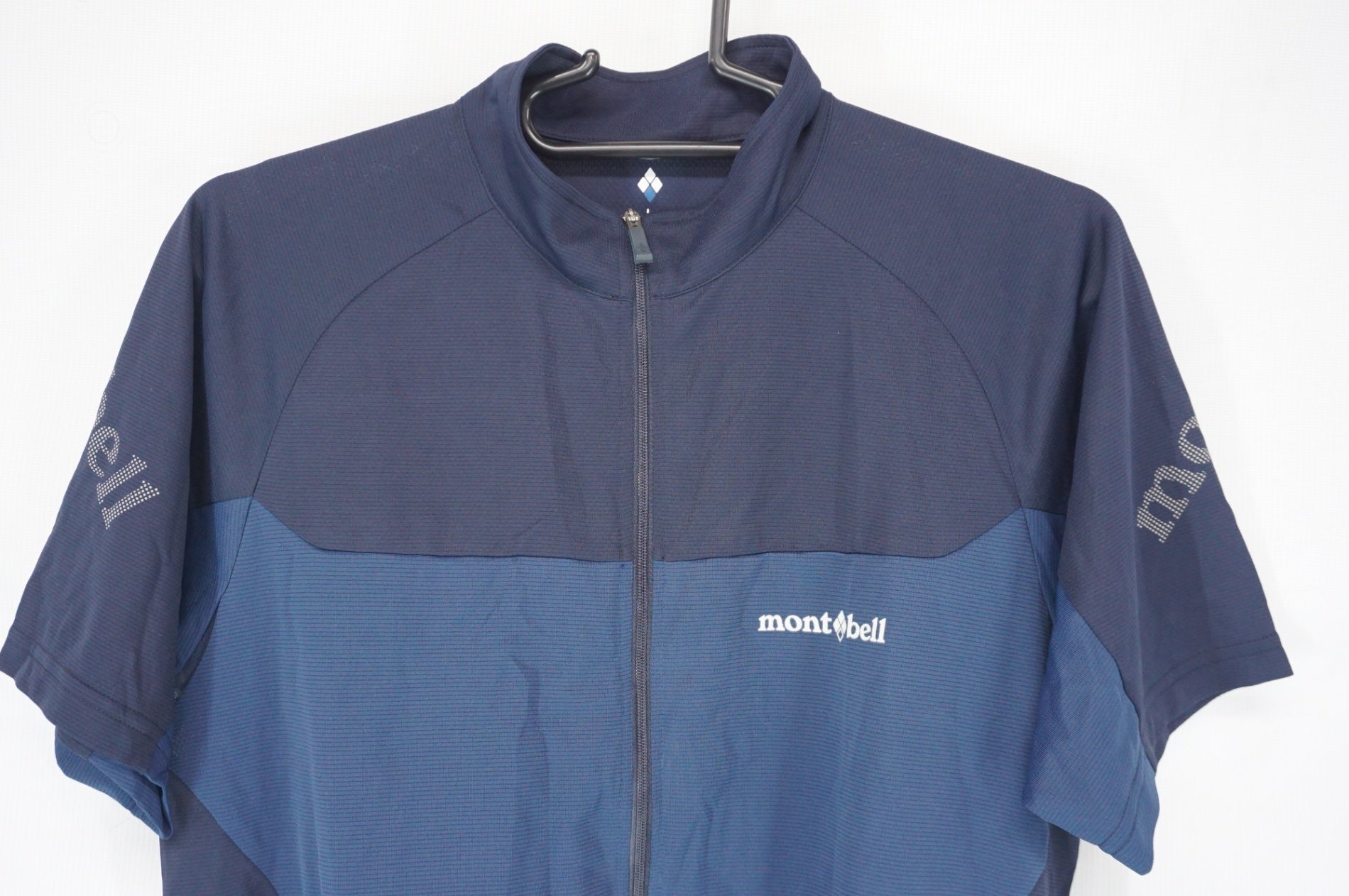 MONT-BELL 「モンベル」 サイクール ショートスリーブジップシャツ Men's Lサイズ ジャージ / 阪急塚口店
