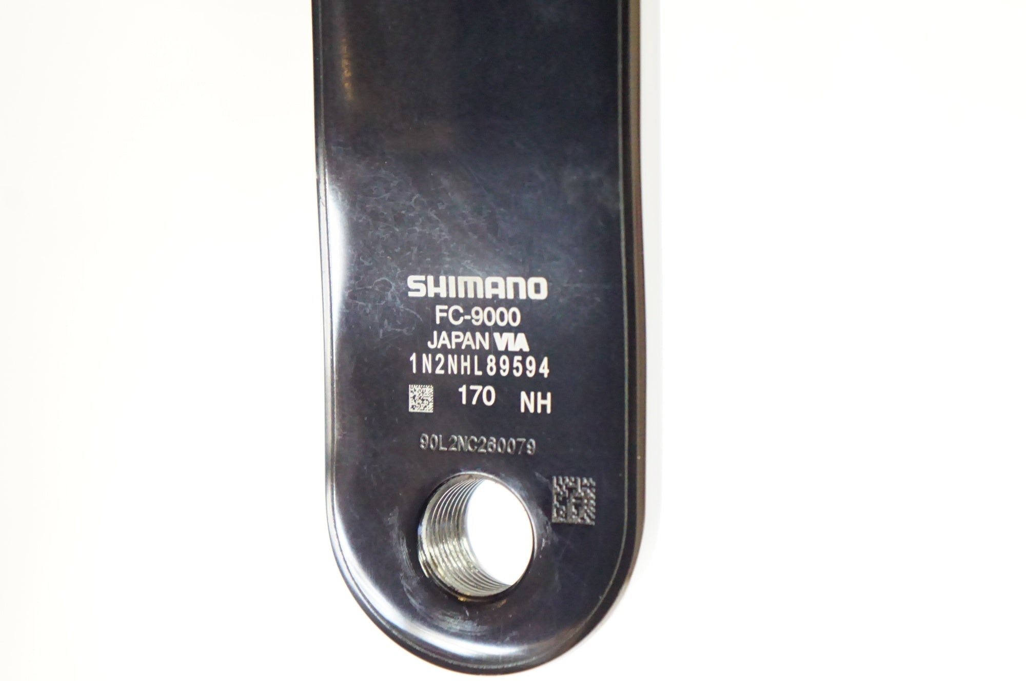 パーツ FC-9000 170mm 52-36 SHIMANO 「シマノ」 DURA-ACE FC-9000 52-36T 170mm クランク / 熊谷